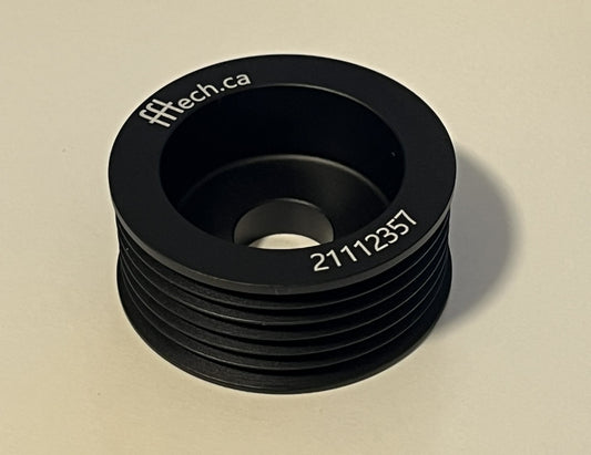 N52 Alternator Pulley 56mm - 15% Underdrive - Overdrive Clutch Elimination - Lightweight